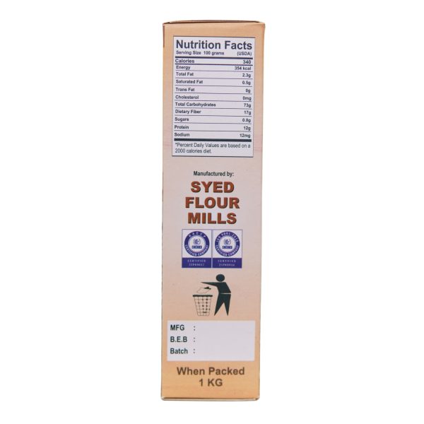 Syed Organic Barley Flour - Image 3