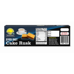 Alternative view of Syed Diet Cake Rusk