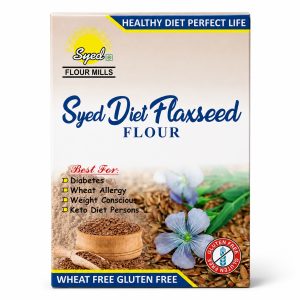 Syed Diet Flaxseed Flour – Organic Keto, Diabetic & Gluten Free Superfood