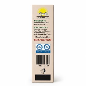 Syed Diet Flaxseed Flour – Organic Keto, Diabetic & Gluten Free Superfood - Image 3