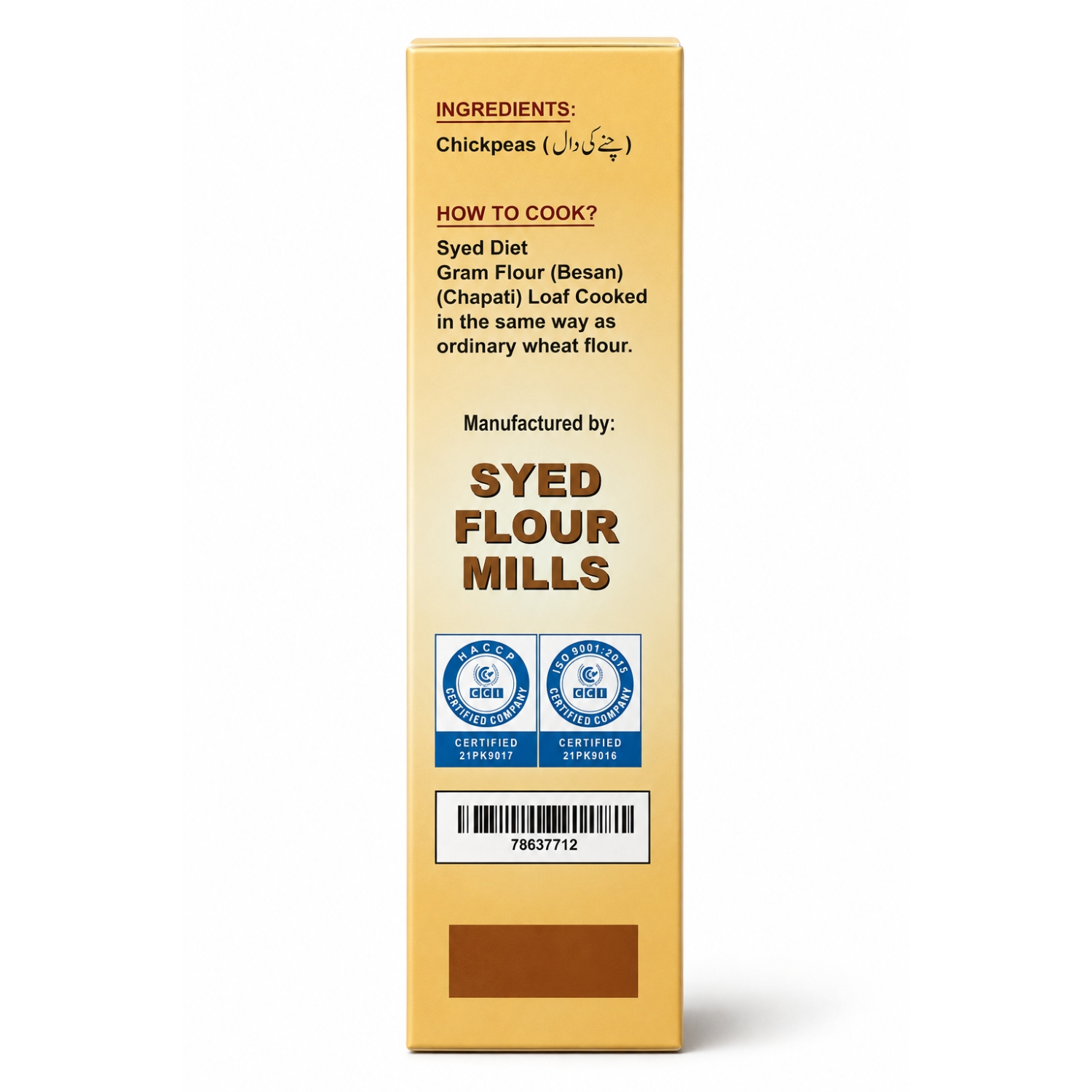 Syed Diet Gluten Free Gram Flour (Besan) - Image 4