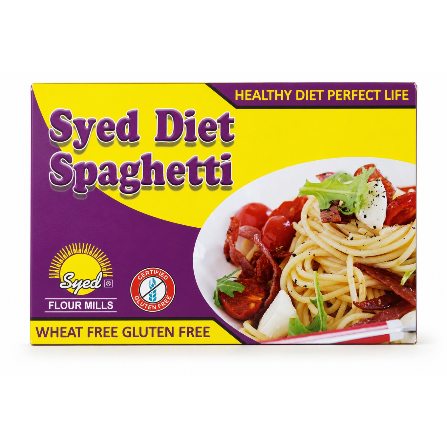 Syed Diet Gluten Free Spaghetti - Wheat Free, Rice & Corn Pasta