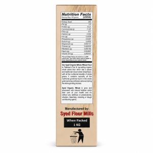 Alternative view of Syed Organic Whole Wheat Flour